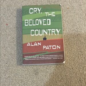 Cry, the Beloved Country Book by Alan Paton